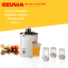 Geuwa Juice Ectractor em Blender Mincer Mill 4 em 1